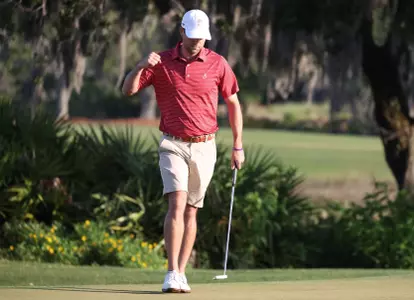 JP Cave fist pump celebration