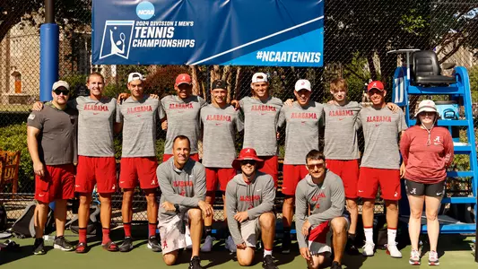 Men's Tennis Team at NCAA Championships