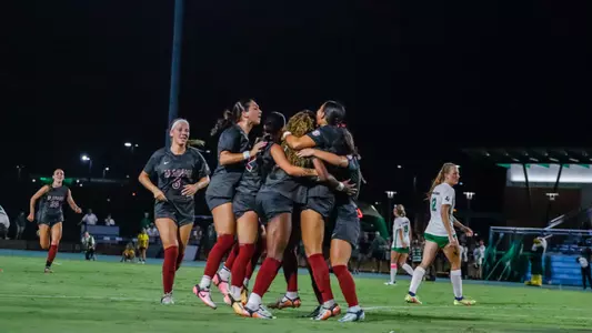 Alabama celebrates goal