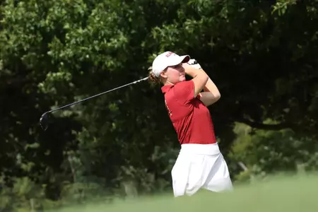 Alabama Golfer Isabella van der Biest in action at the  UAB Hoover Invitational at Hoover Country Club  in Hoover, AL on Monday, Sep 16, 2024.