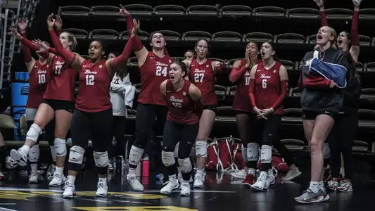 The Alabama bench reacts to a Crimson Tide block vs. Alabama State (Sept. 6, 2024)