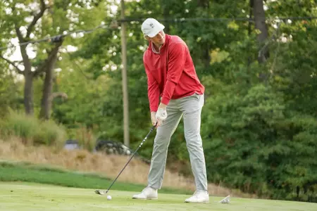 William Jennings tees off at the Folds of Honor Collegiate