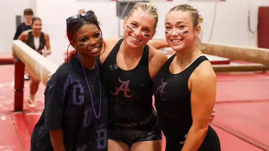 10/18/24 WGY Alabama Ghost and Goblins
Alabama Gymnast Jamison Sears
Alabama Gymnast Rachel Rybicki
Alabama Gymnast Love Birt
Photo by Jeff Hanson