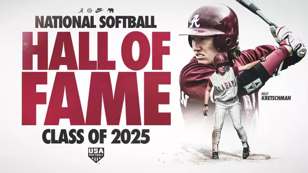 Kelly Kretschman National Softball Hall of Fame Graphic