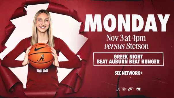 WBB vs. Stetson Monday Graphic