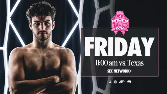 Texas meet day graphic