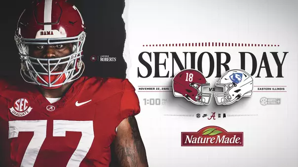 Football vs. Eastern Illinois on November 22, 2025 at 1 p.m. CT on SEC Network+