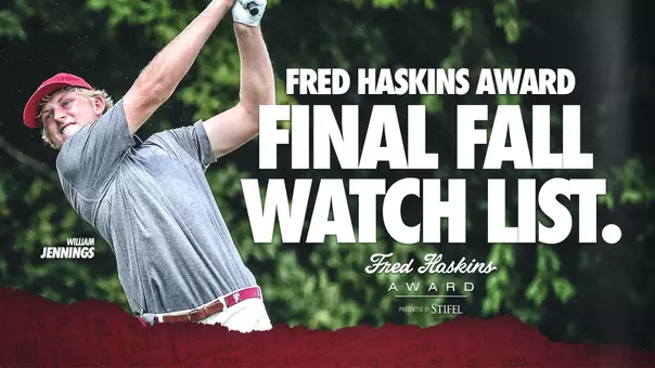 William Jennings Haskins Award - Fall