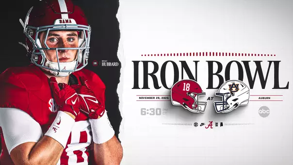 Football vs. Auburn on November 29, 2025 at 6:30 p.m. CT on ABC