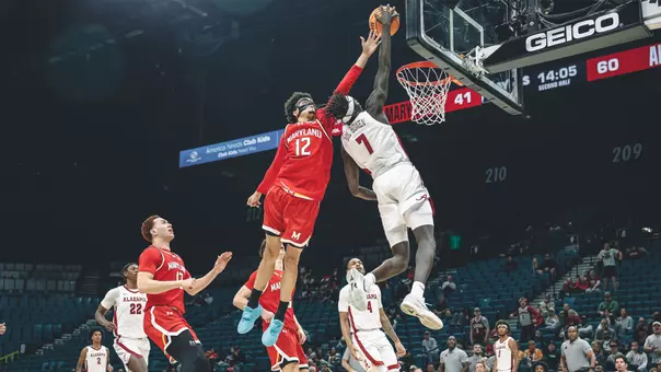 Taylor Bol Bowen Dunk vs. Maryland