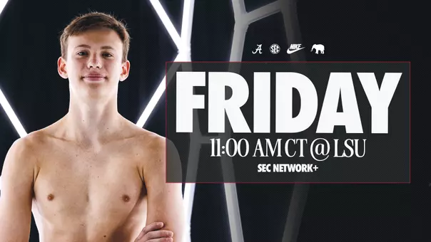 Meet day graphic for LSU and Florida State