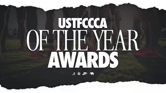 Alabama cross country USTFCCCA regional awards graphic