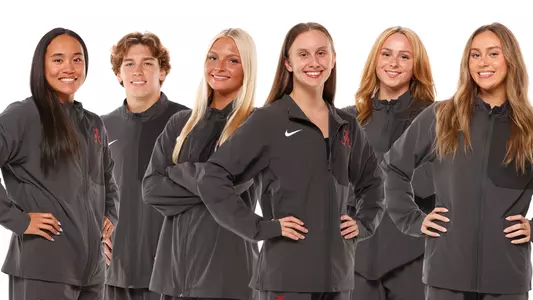 Swimming US Open Graphic