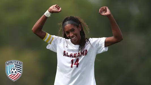 Gianna Paul celebrating