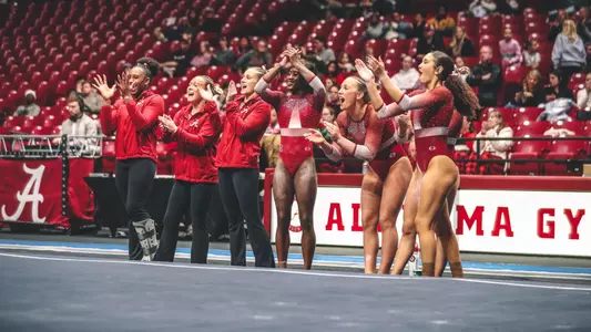 Alabama gymnastics Crimson and White preview meet