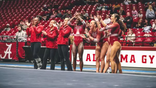 Alabama gymnastics Crimson and White preview meet