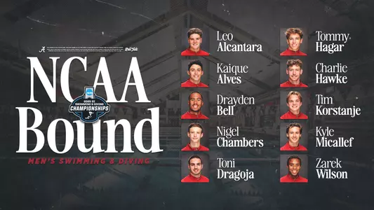 Men's advancing athletes graphic