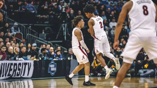 Mark Sears and Aden Holloway Celebration vs. BYU