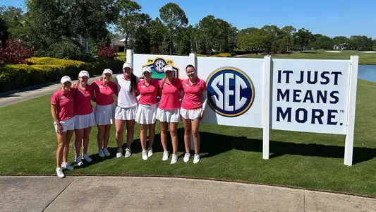 Women's Golf 2025 SEC Championship Practice Round