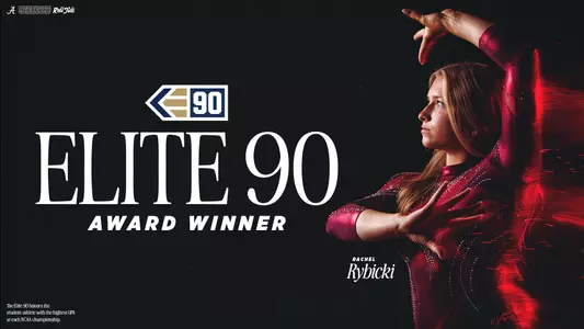 Alabama gymnast Rachel Rybicki Elite 90 winner