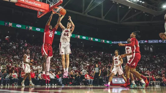 Aiden Sherrell Dunk at Arkansas