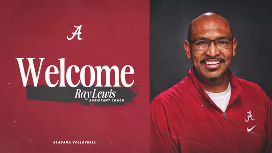 Alabama volleyball assistant coach Ray Lewis