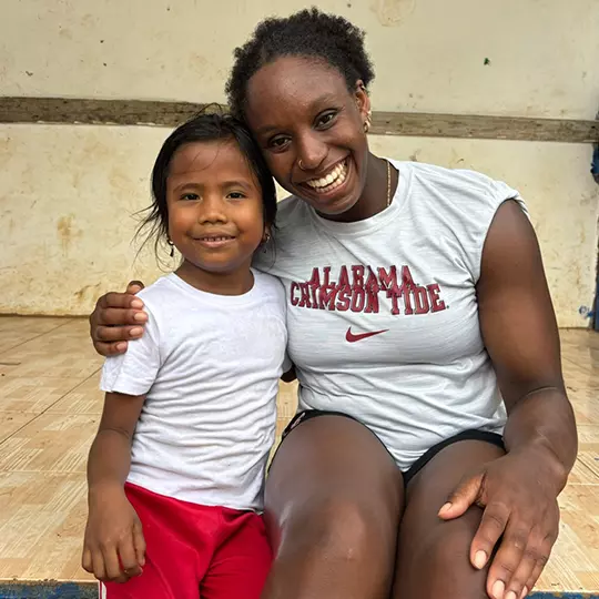 Alabama gymnast karis german traveling tide