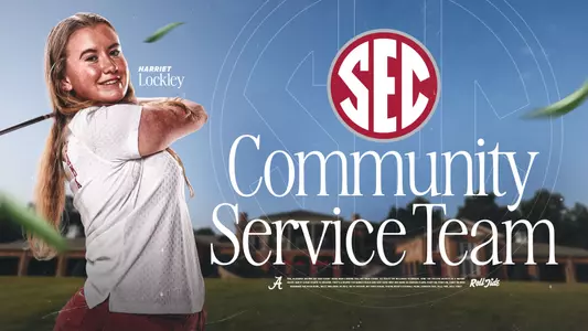 Harriet Lockley 2025 SEC Community Service Team