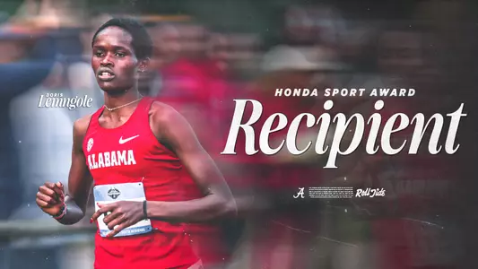 Alabama Doris Lemngole Honda Sport Award winner