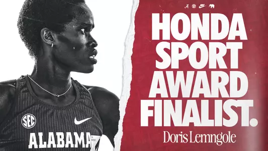 Alabama Doris Lemngole Honda Sport Award Finalist for Track and Field