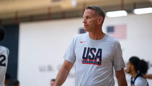 Nate Oats at U19 USA Basketball Training Camp
