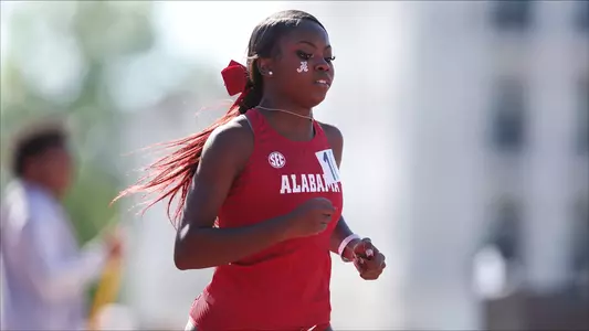 Alabama track and field Jordon Bray