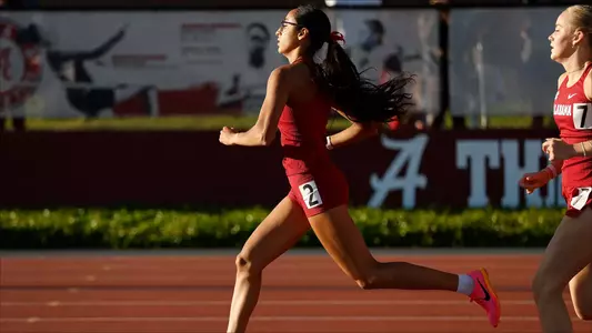 Alabama track and field Kristen Aguilera