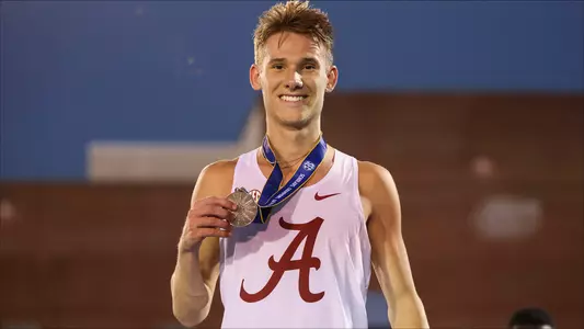 Alabama track and field Carson Burian