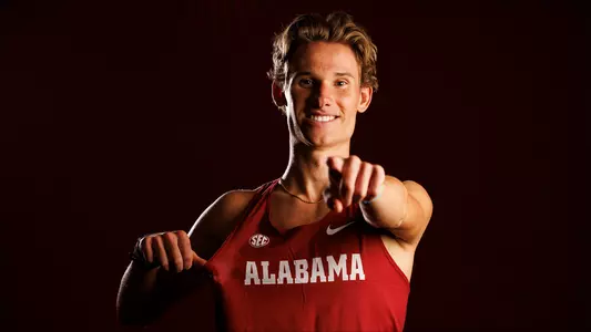 Alabama track and field Carson Burian