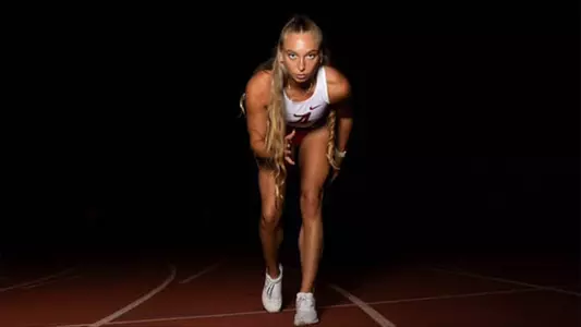 Alabama track and field Mariia Horielova