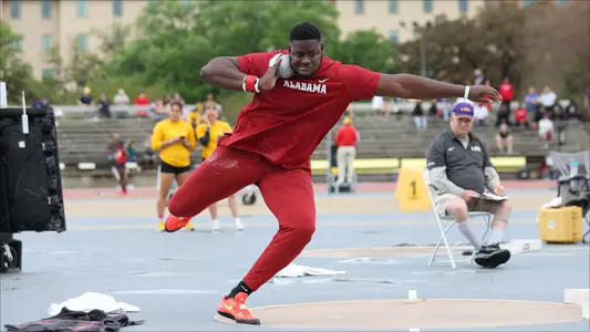 Alabama track and field Christopher Crawford
