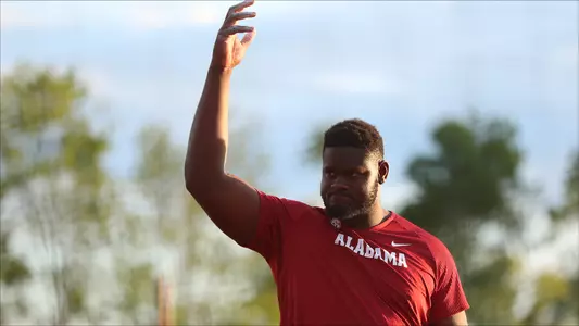 Alabama track and field Christopher Crawford