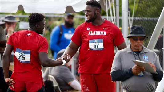 Alabama track and field Christopher Crawford
