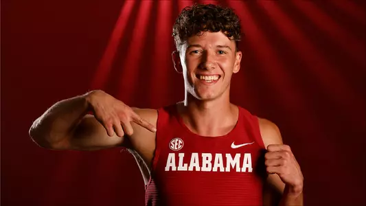 Alabama track and field Harry Crosby