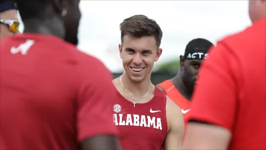 Alabama track and field Patrick Daves