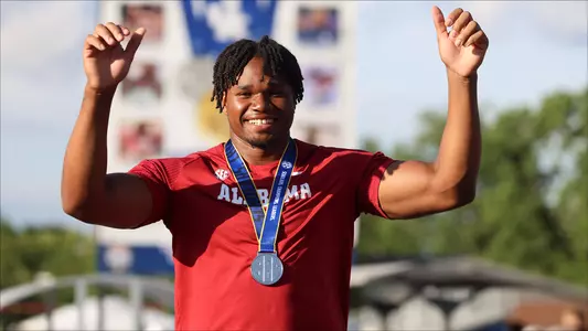 Alabama track and field Trevor Gunzell