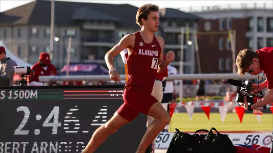 Alabama track and field Evan Simpson