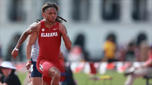 Alabama track and field Josh Thomas