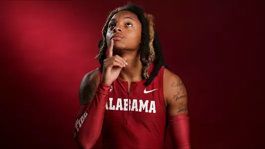 Alabama track and field Josh Thomas