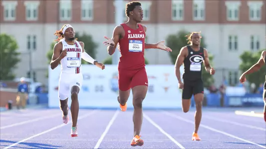 Alabama track and field Samuel Ogazi