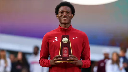 Alabama track and field Samuel Ogazi