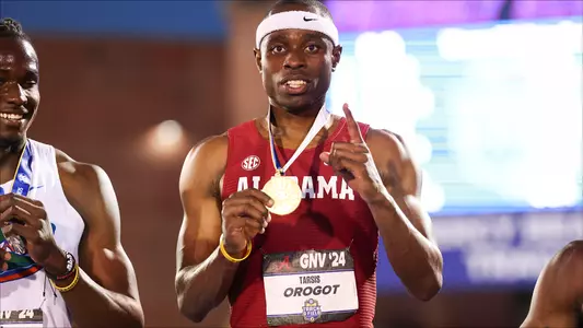 Alabama track and field Tarsis Orogot