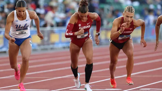 Katelyn Adel competing at 2025 NCAA Championships