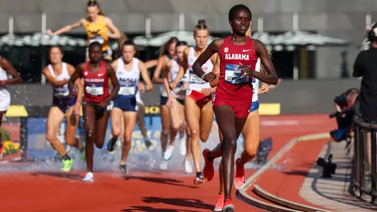 6/14/25 MWTR Alabama at NCAA Championship
Alabama Track & Field (Cross Country/Distance) Doris Lemngole
Photo by Jeff Hanson